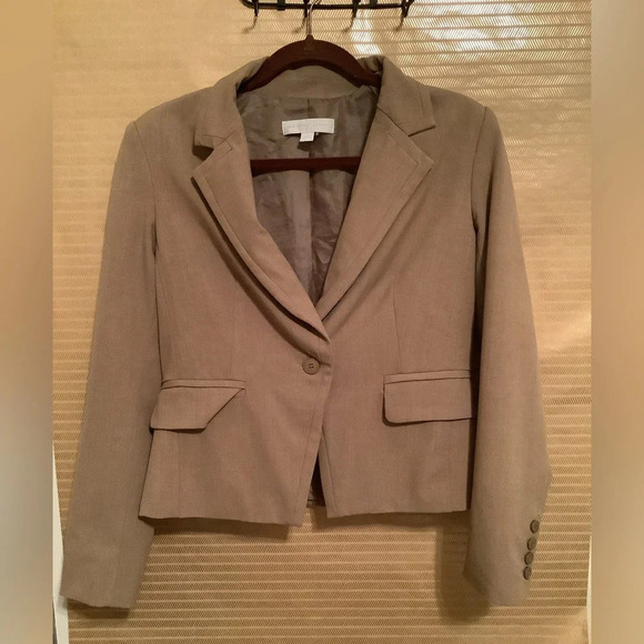 JONES NEW YORK~ CAMEL BLAZER~ SIZE 8 - Picture 4 of 5